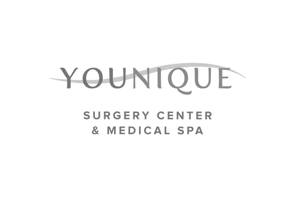 Logo of Younique Surgery Center and Medical Spa.