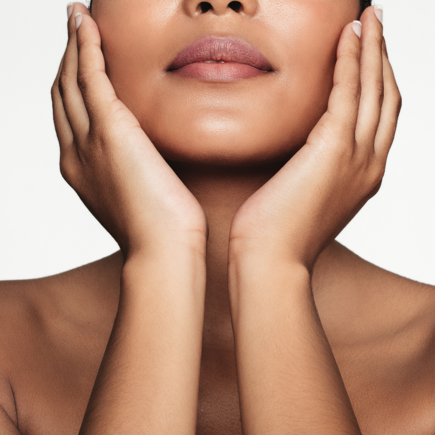 Blood sample tube in a lab test rack at a plastic surgery center.